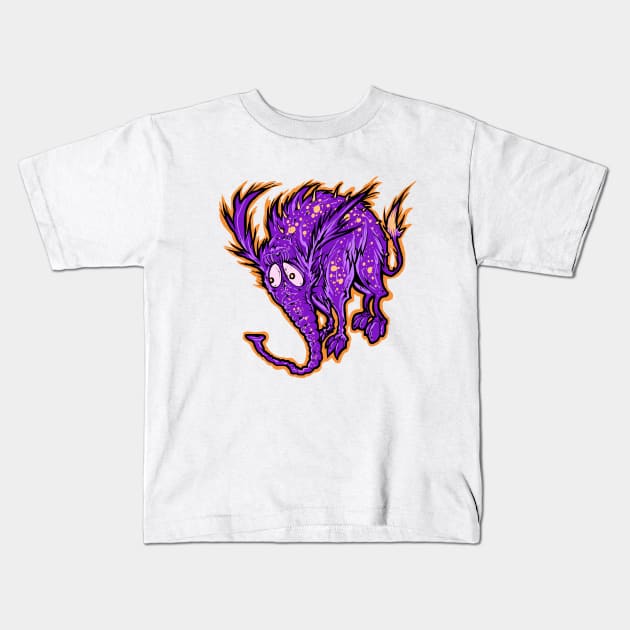 The Shy Seussephant Kids T-Shirt by Chili